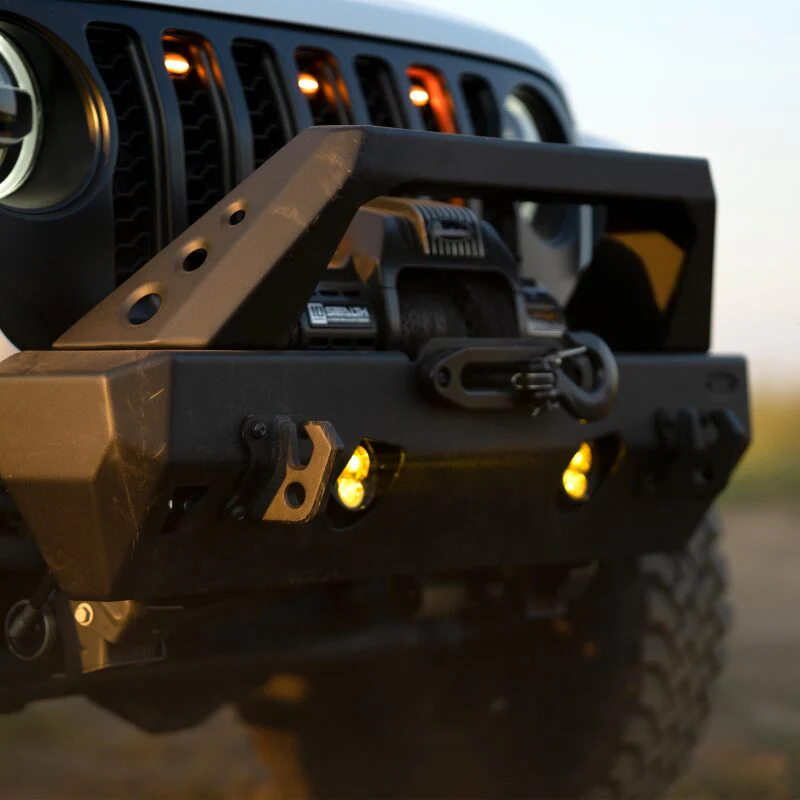 KC HiLiTES FLEX ERA 3 Dual Mode SAE Fog Lights - 2-Light Master Kit for Jeep Aftermarket Bumpers - Image 16