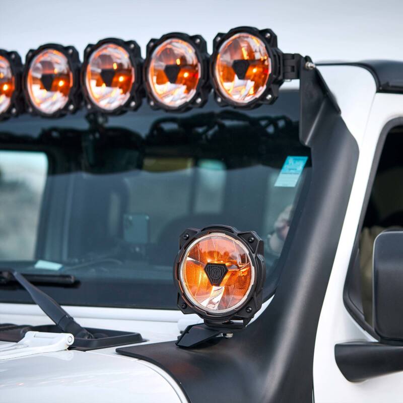 KC HiLiTES Gravity Titan LED 6in. - Pair Pack (Wide-40 Beam) - Image 8