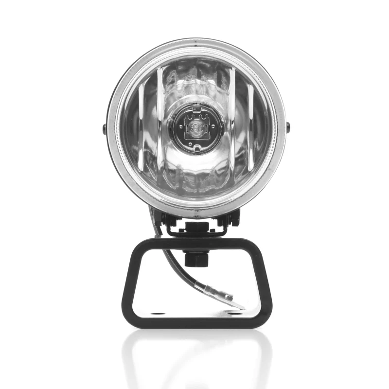 KC HiLiTES Rally 400 4in. Round Halogen Light 55w Spread Beam (Pair Pack System) - Black - Image 5