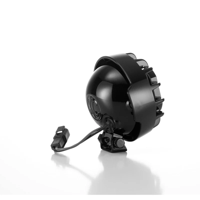 KC HiLiTES Rally 400 4in. Round Halogen Light 55w Spread Beam (Single) - Black - Image 3