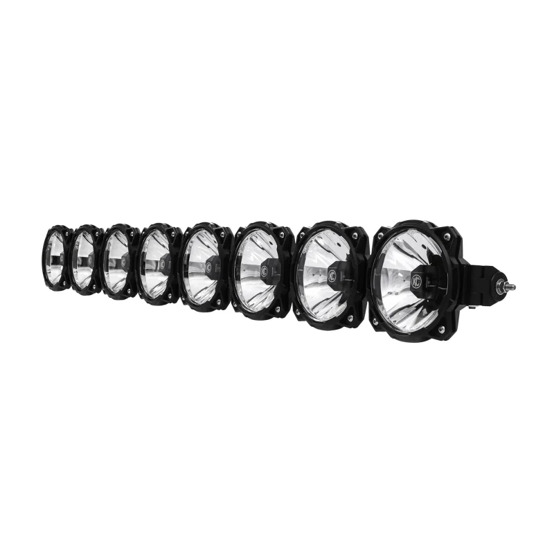 KC HiLiTES Universal 50in. Pro6 Gravity LED 8-Light 160w Combo Beam Light Bar (No Mount) - Image 19