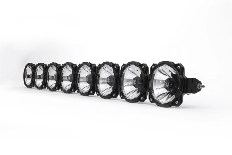 KC HiLiTES Universal 50in. Pro6 Gravity LED 8-Light 160w Combo Beam Light Bar (No Mount) - Image 23