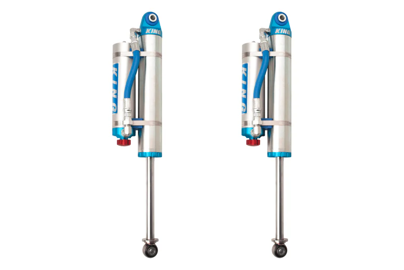 King Shocks 07-18 Chevrolet Silverado 1500 Rear 2.5 Dia Piggy Hose Res Shock w/Adjuster (Pair) - Image 2