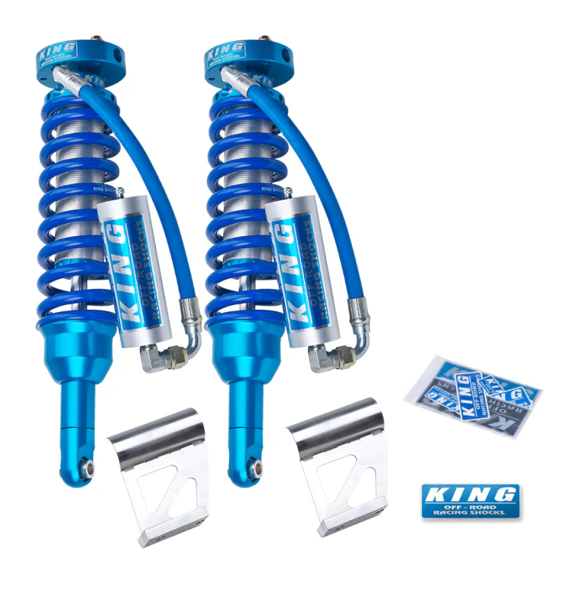 King Shocks 2005+ Toyota Tacoma (6 Lug) Front 2.5 Dia Remote Reservoir Coilover (Pair) - Image 2