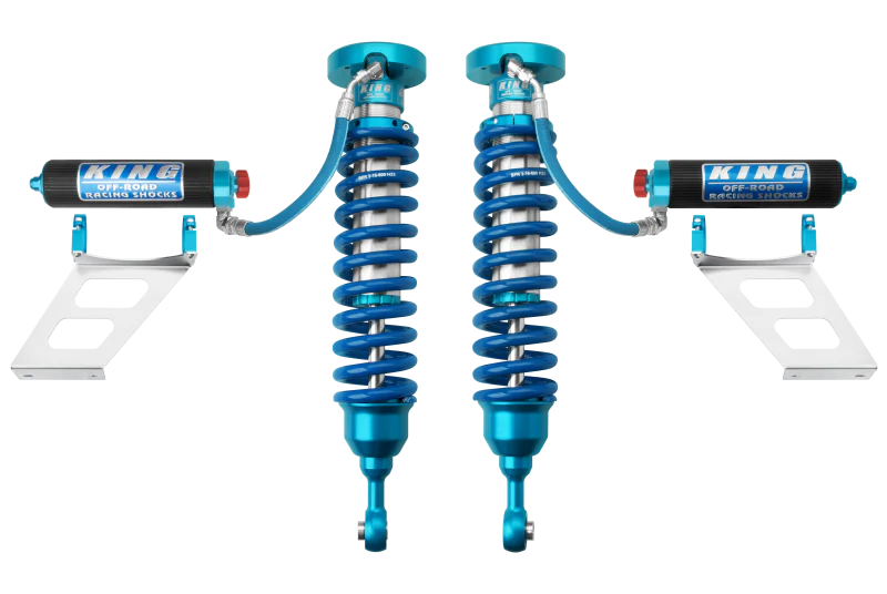 King Shocks 2007+ Toyota Tundra 2.5 Dia Front Coilover w/Remote Reservoir w/Adjuster (Pair)