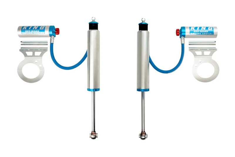 King Shocks 2014+ Ram 2500 4WD Front 2.5 Dia Piggy Hose Shock w/Adjuster (Pair) - Image 2