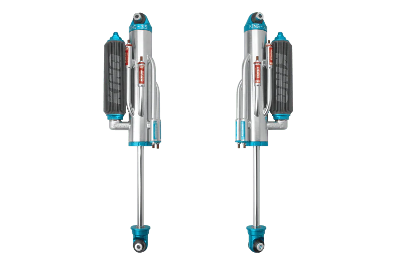 King Shocks 2021+ RAM 1500 TRX Rear 3.5 Dia Full Adjustable 4 Tube Bypass w/ Finned Res Shock (Pair)