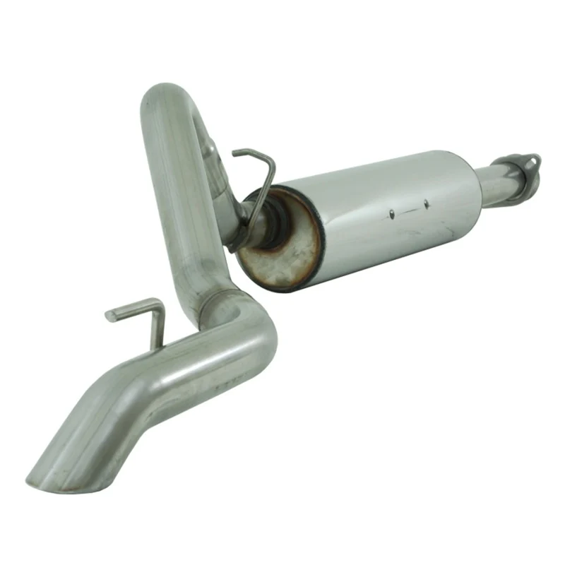 MBRP 04-06 Jeep Wrangler (TJ) Unlimited 4 0L I-6 Cat Back Single T409 Exhaust - Image 2