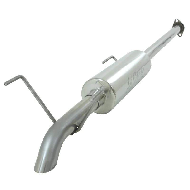 MBRP 05-11 Toyota Tacoma 4.0L EC/CC-SB Cat Back Turn Down Single Side T409 Exhaust - Image 2