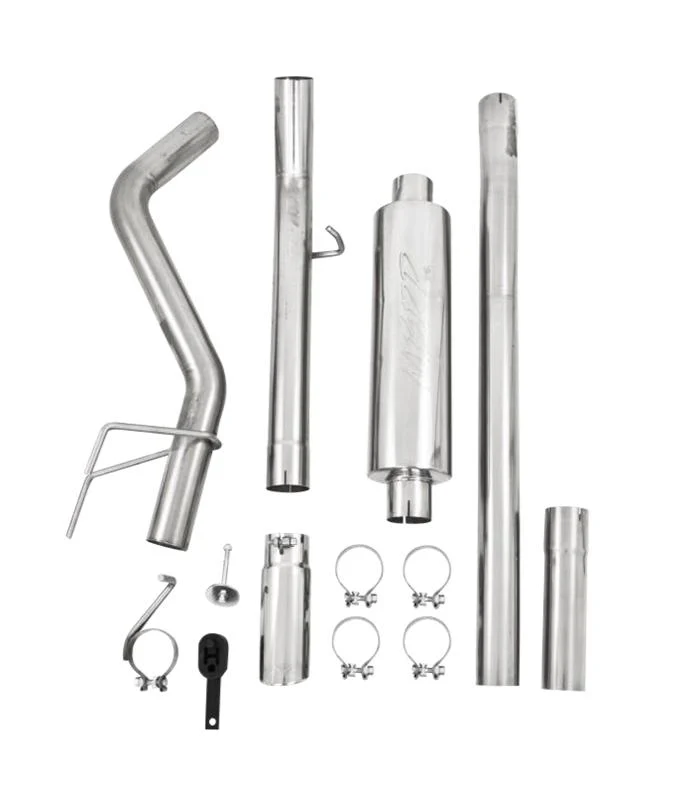MBRP 06-08 Ram Hemi 1500 Mega Cab 5.7L / 03-13 Ram Hemi 2500/3500 5.7L T409 3in Cat Back Single Side - Image 3