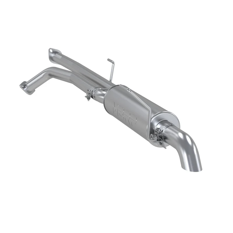 MBRP 07-08 Toyota Tundra Cat Back Turn Down Single Side Aluminized Exhaust - Image 2