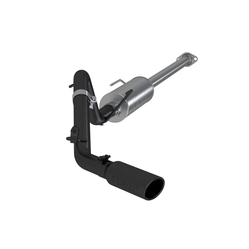 MBRP 09-14 Toyota Tacoma 4.0L EC/CC Cat-Back Single Exit AL - Black - Image 3
