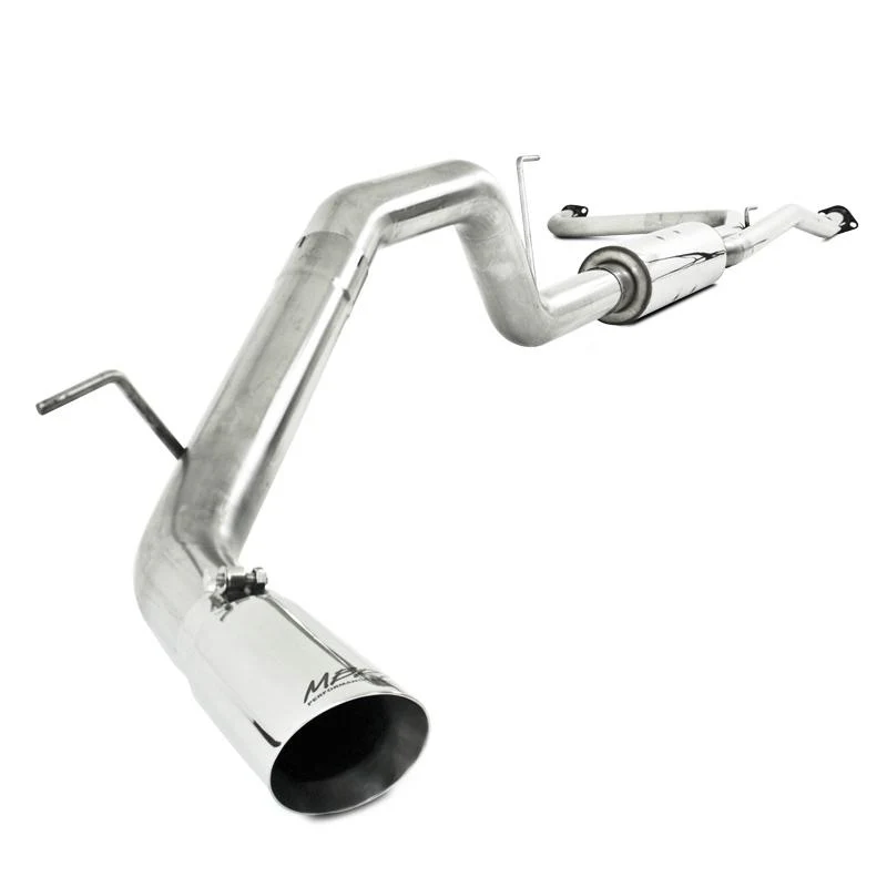 MBRP 11-12 Ford Shelby GT 500 T304 3in Cat Back Dual Split Rear Race Version 4.5in Tips - Image 7