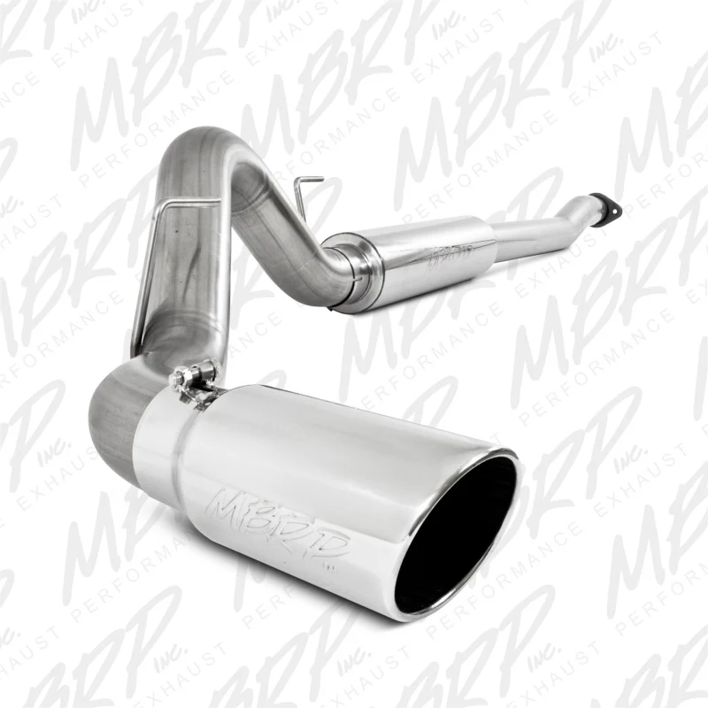 MBRP 11-13 Ford F-150 3.5L V6 EcoBoost 4in Cat Back Single Side T409 Exhaust System - Image 3