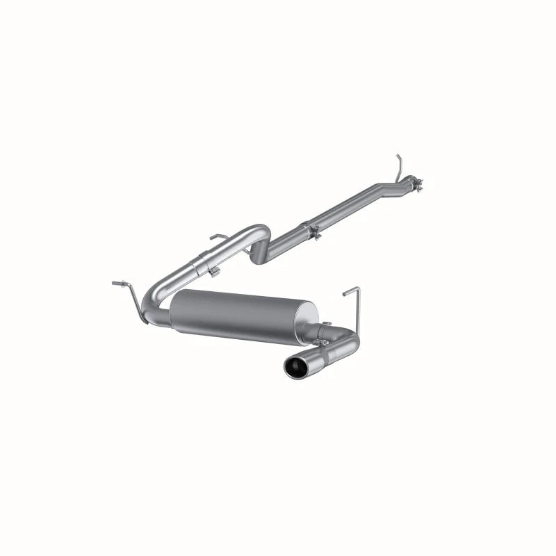 MBRP 12 Jeep Wrangler/Rubicon 3.6L Cat Back Single Rear Exit Alum Exhaust - Image 2