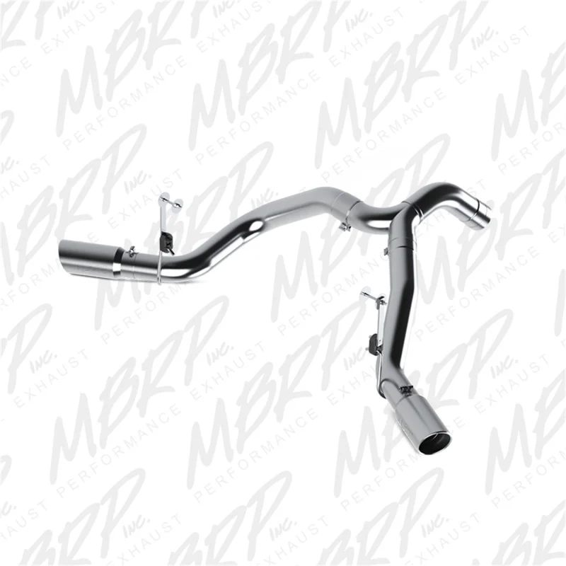 MBRP 13-15 Dodge 25/3500 Cummins 6.7L(Excl. CC/SB)4in Filter Back Cool Duals AL(Leaf Spring) - Image 2