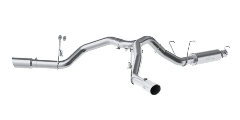 MBRP 14-16 Ram 2500 6.4L 4in AL Dual Side Split Outlet Cat Back Exhaust - Image 3