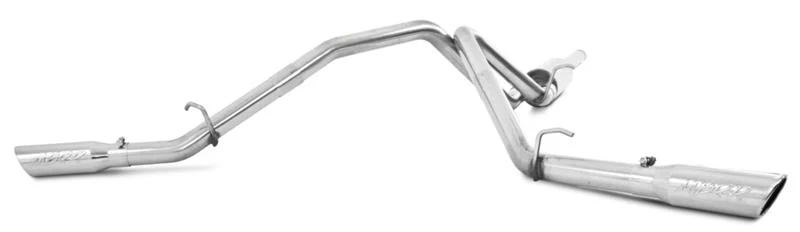 MBRP 14 Chevy/GMC 1500 Silverado/Sierra 4.3L V6/5.3L V8 Dual Split Side T409 3in Cat Back Exhaust - Image 4