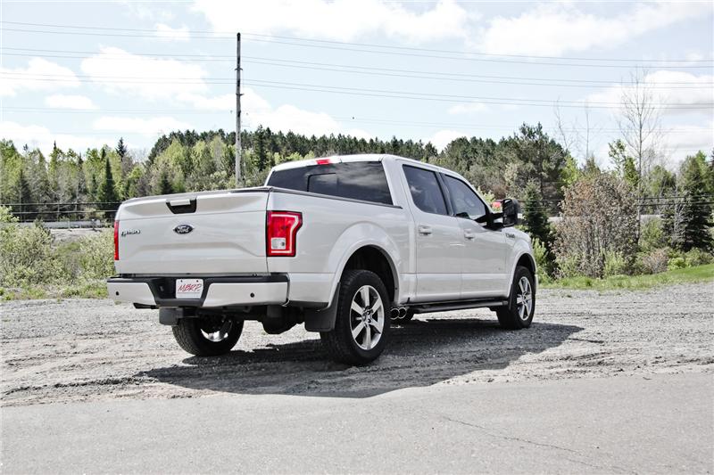 MBRP 15-16 Ford F-150 2.7L/3.5L/5.0L 3in Cat Back Single Side Pre-Axle Dual Exit T409 - Image 2