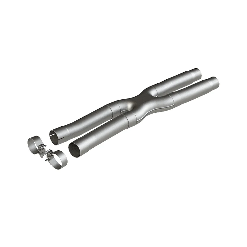 MBRP 15-19 Ford Mustang GT 2.5in Resonator Delete X-Pipe - AL - Image 2