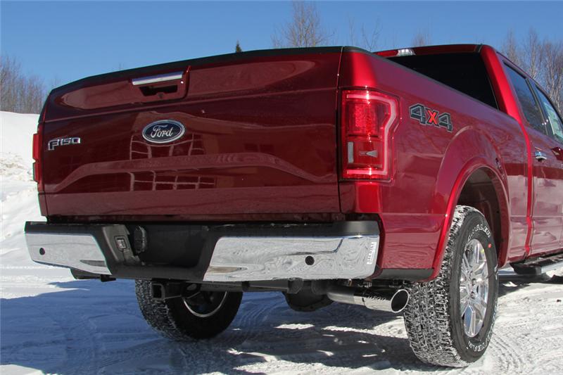 MBRP 15-20 Ford F-150 5.0L 3in Cat Back Single Side Exit Black Exhaust System - Image 3