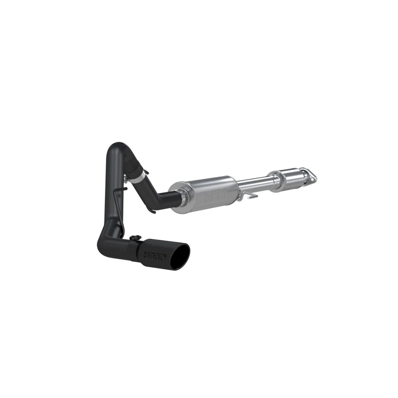 MBRP 15-20 Ford F-150 5.0L 3in Cat Back Single Side Exit Black Exhaust System - Image 4