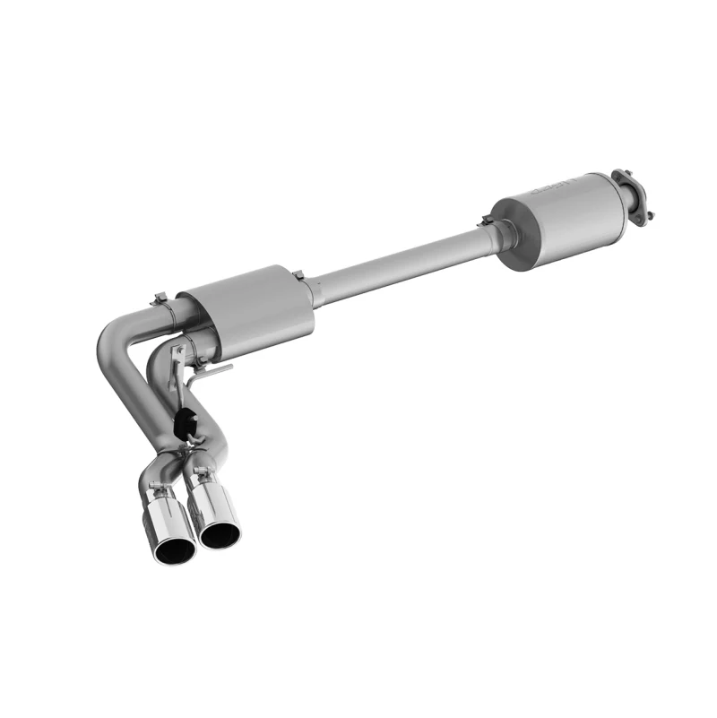 MBRP 15-20 Ford F150 T409 Pre-Axle 4in OD Tips Dual Outlet 3in Cat Back Exhaust - Image 4