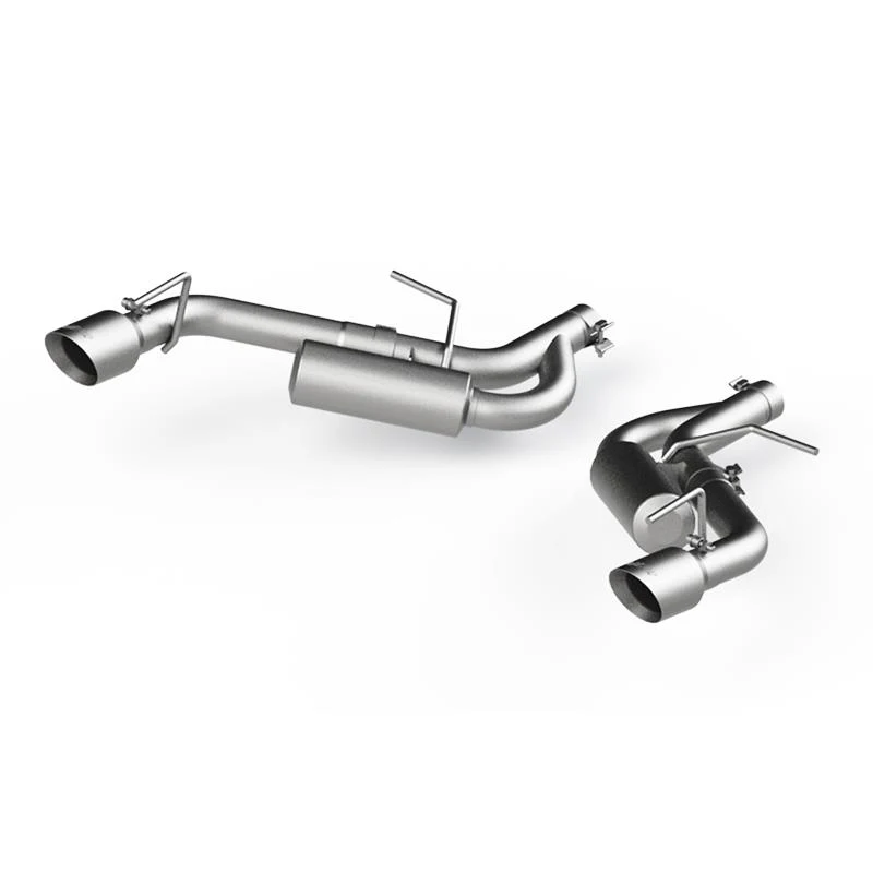 MBRP 16-19 Chevrolet Camaro 2.5in Aluminum Non NPP Axle Back Exhaust System - 4in Dual Wall Tips - Image 3