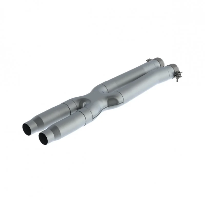 MBRP 16-19 Ford Mustang GT350 3in Resonator Delete X-Pipe - T409 - Image 2