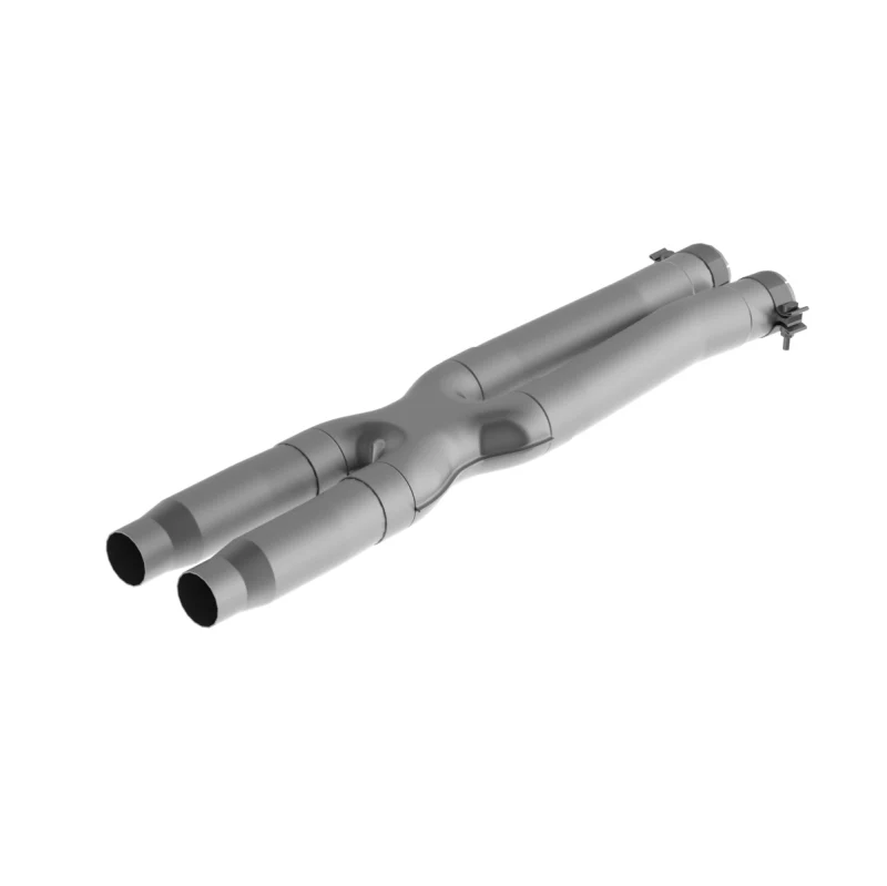MBRP 16-19 Ford Mustang GT350 3in Resonator Delete X-Pipe - T409 - Image 3