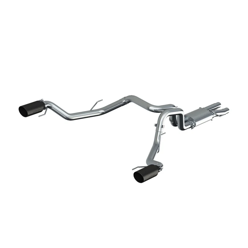 MBRP 17-20 Ford F-150 Raptor 3.5L Ecoboost Dual Rear Exit T409 3in Resonator Back Exhaust System - Image 2