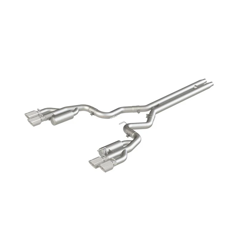 MBRP 18-19 Ford Mustang GT 5.0 3in Cat Back Quad Tip Race Version - AL - Image 3