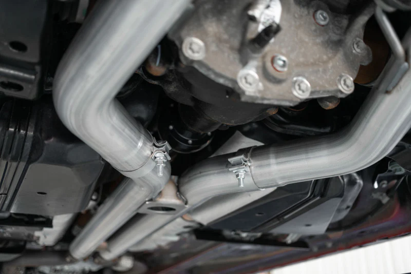 MBRP 18-19 Ford Mustang GT 5.0 3in Cat Back Quad Tip Race Version - AL - Image 6