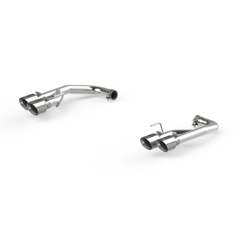 MBRP 18-20 Ford Mustang GT 2.5in T304 Non Active Dual Axle Back Exhaust System - 4in Dual Wall Tips - Image 4