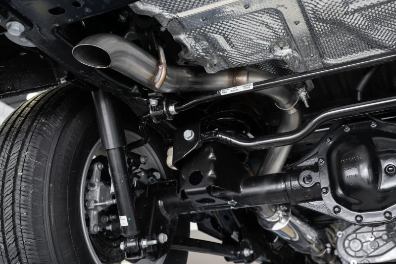 MBRP 18-20 Jeep Wrangler JL 2.5in Single Rear Exit Cat Back Exhaust - Aluminum - Image 3