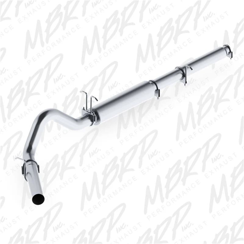 MBRP 1999-2004 Ford F-250/350 V-10 Cat Back 4in Single Side AL P Series Exhaust - Image 3