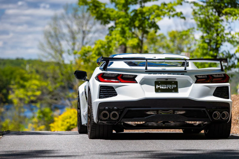 MBRP 20-24 Chevrolet Corvette C8 3in Active Cat Back Quad Split Rear Exit Exhaust w/ AFM Sims - Image 7