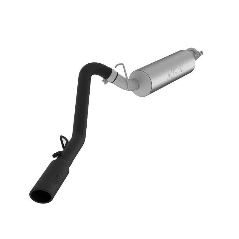 MBRP 2000-2006 Jeep Wrangler (JK) Inline-4 2.5L Inline-6 4.0L Cat Back Single Side - Image 4