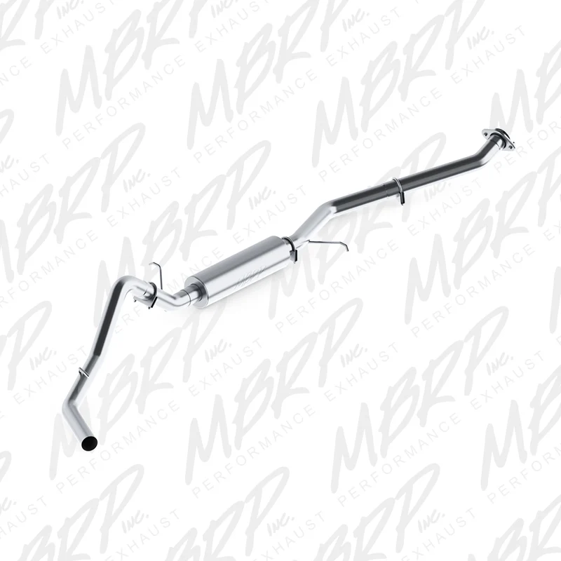 MBRP 2003-2007 Chev/GMC 1500 Classic 4.8/5.3L EC/CC-SB Cat Back Single Side AL P Series Exhaust - Image 2