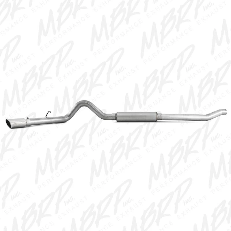 MBRP 2003-2007 Ford F-250/350 6.0L EC/CC Cat Back Single Side (Stock Cat) - Image 7
