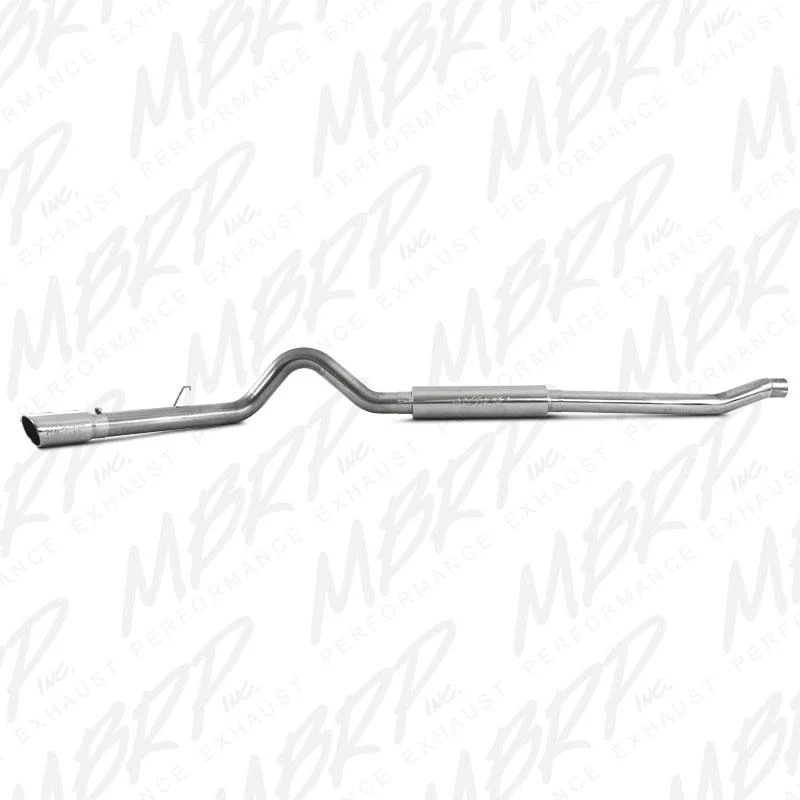 MBRP 2003-2007 Ford F-250/350 6.0L EC/CC Cat Back Single Side (Stock Cat) - Image 4