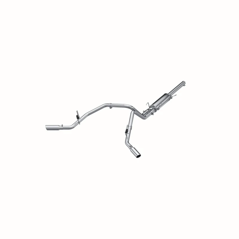 MBRP 2004-2005 Dodge Ram Hemi 1500 5.7L SC/CC-SB Cat Back Dual Split Side - Image 3