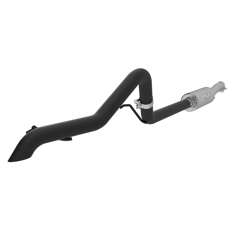 MBRP 2007-2009 Jeep Wrangler (JK) 3.8L V6 4 dr Off-Road Tail Pipe Muffler before Axle - Image 3