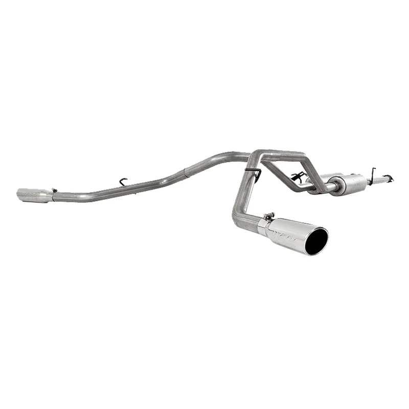 MBRP 2009-2010 Toyota Tundra 5.7L EC-Std. & SB/CC-SB Cat Back Dual Split Side - Image 3