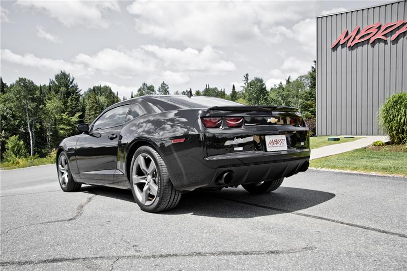 MBRP 2010-2015 Chevrolet Camaro V6 3.6L 3in Black Coated Axle Back Muffler Delete - Image 2