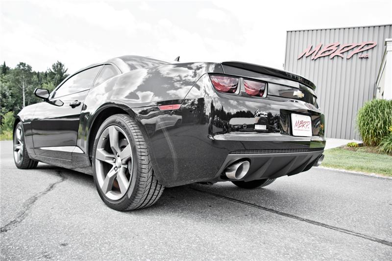 MBRP 2010-2015 Chevrolet Camaro V6 3.6L 3in T304 Axle Back Muffler Delete