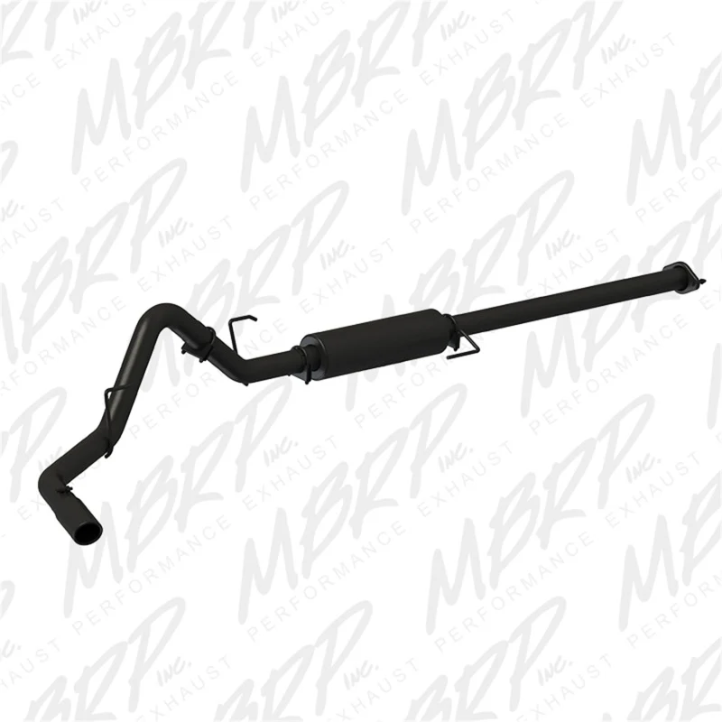 MBRP 2015 Ford F-150 2.7L / 3.5L EcoBoost 3in Cat Back Single Side Black Exhaust System - Image 3