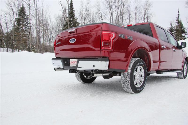 MBRP 2015 Ford F-150 2.7L / 3.5L EcoBoost 3in Cat Back Single Side T409 Exhaust System - Image 4