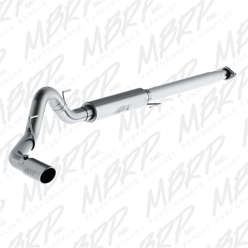 MBRP 2015 Ford F-150 2.7L / 3.5L EcoBoost 4in Cat Back Single Side Alum Exhaust System - Image 2