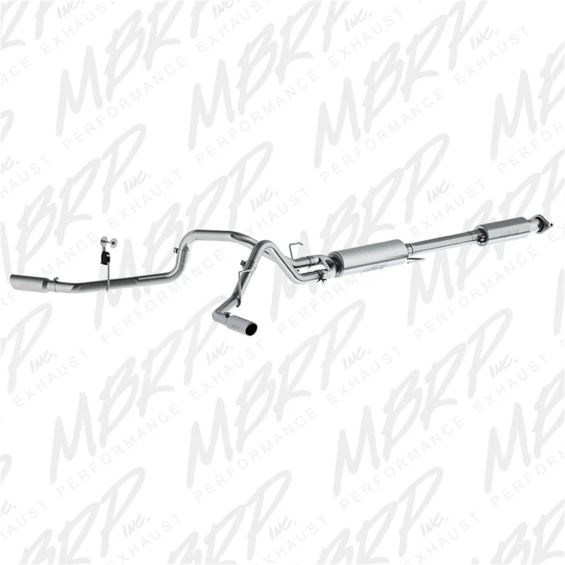 MBRP 2015 Ford F-150 5.0L 3in Cat Back Dual Split Side Exit AL Exhaust System - Image 2